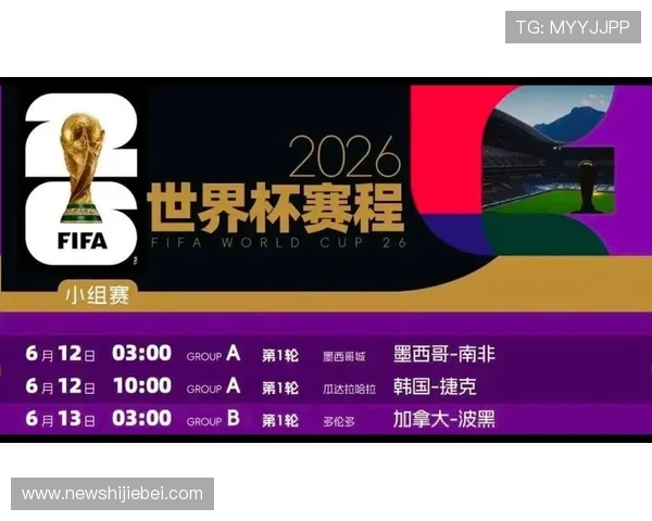 2026年美加墨世界杯小组分组赛程安排，关键比赛时间点及赛前备战建议